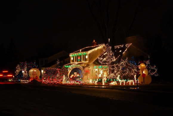Award winning house for Christmas Decorations